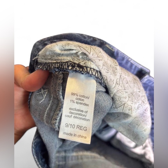 Men's Faded Blue Straight-Leg Jeans - Picture 4 of 5